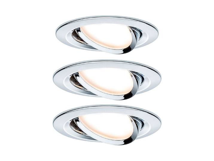 Paulmann LED-Einbaustrahler Coin Nova Chrom 6.5 W