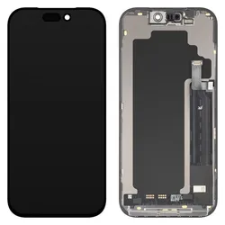 JK Display Unit for iPhone 17 Pro, In-Cell IC Version, Black (Display, Apple iPhone 17 Pro), Mobilgerät Ersatzteile, Schwarz