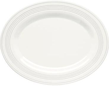 Lenox Tin Can Alley Oval Serving Platter White