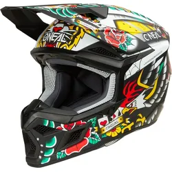 Oneal 3SRS Inked Kinder Motocross Helm Y/M (51/52)