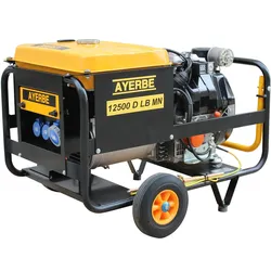 MAESTRO FERRETERO Dieselgenerator 12500 W MN 3000 U/min mit Elektrostart, Lombardini 25LD425 Motor