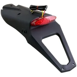 Rtech, Motorrad Zubehör, Kennzeichenhalter LED DEVIL (45°)