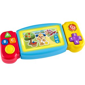 Fisher-Price Lernspielzeug Lernspaß Spielkonsole, ab 9 Monate, interaktiv Zahlen und Farben lernen
