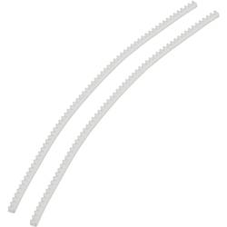 TRU COMPONENTS TC-KG008203 Kantenschutz Transparent (L x B x H) 10 m x 3.3 mm x 3.7 mm 10 m 1592731