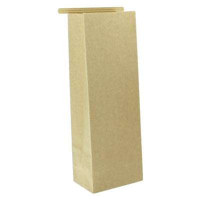 Greenuso MONOUSO - SOS-Kraft-Tüte mit Verschluss 9+6x26cm (1.000 Stück)