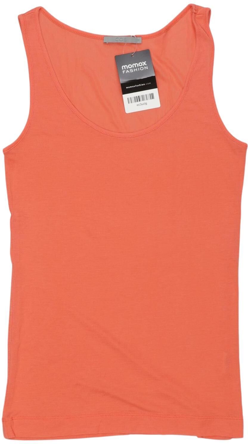 COS Damen Top, Orange, Gr. XS, Lyocell - Second Hand