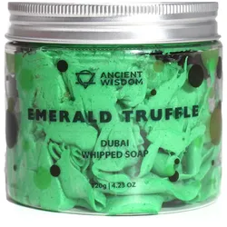 Dubai Whipped Cream Soap - Emerald Truffle 120g