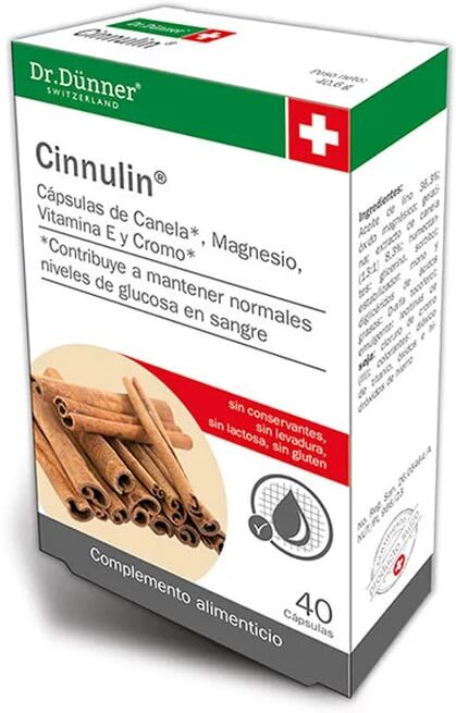 Dr Dunner CINNULIN 40 Caps