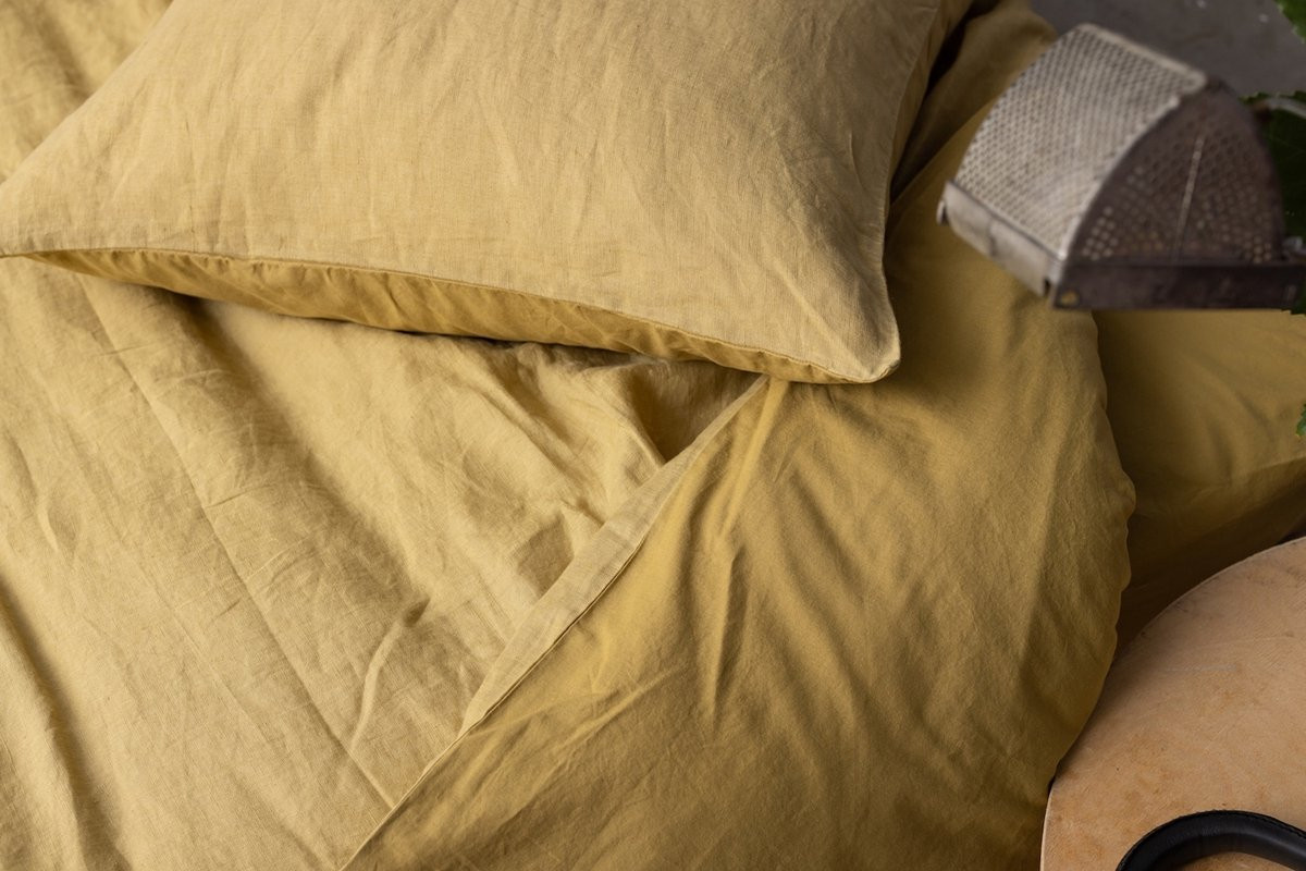 Linco dekbedovertrek Gold 85 x 200 cm