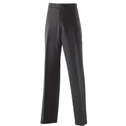 Exner 605 - Herrenhose : schwarz (Business) 53% Polyester 43% Schurwolle 4% Elasthan 44