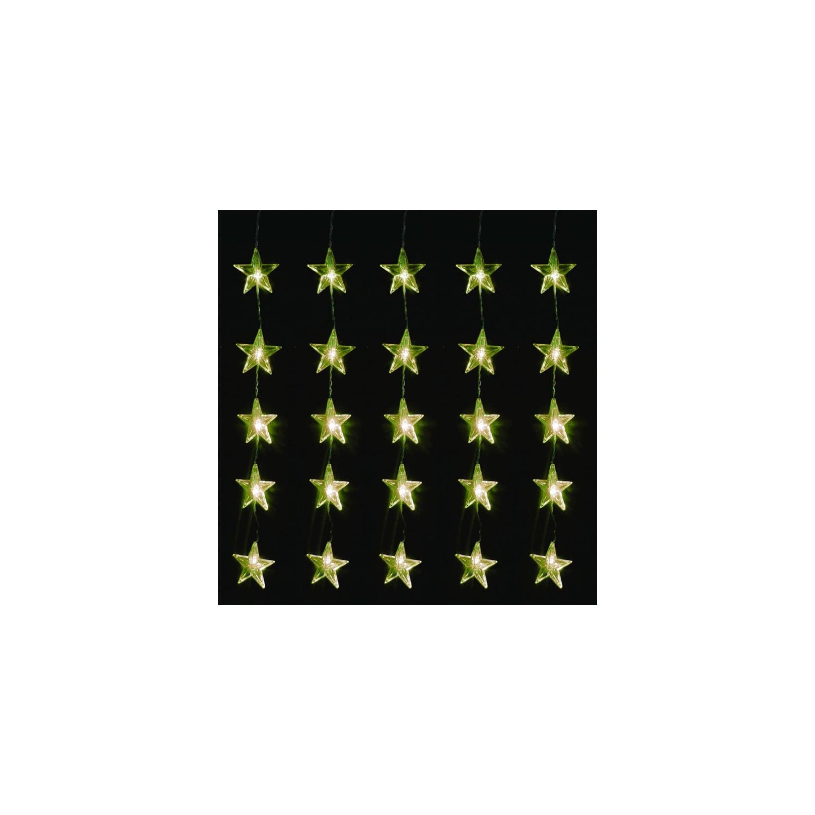 LEX 80er LED Sternenvorhang für Innen und Außen, IP44, 1 m