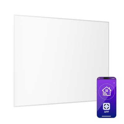 Klarstein Wonderwall Smart Infrarotheizung 80x120cm App 960W Wochentimer IP24 Weiß