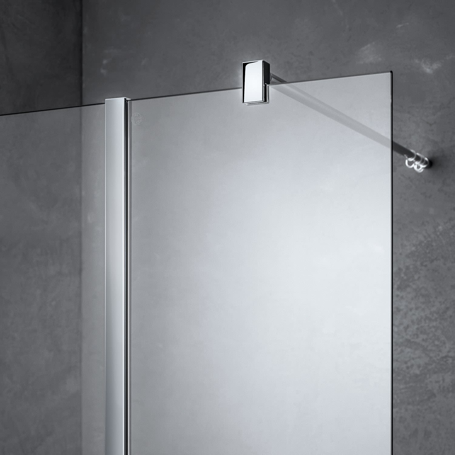 Kermi Walk-In XB Festfeld in Flucht 30 x 200 cm zur Kombination mit Wall oder Free