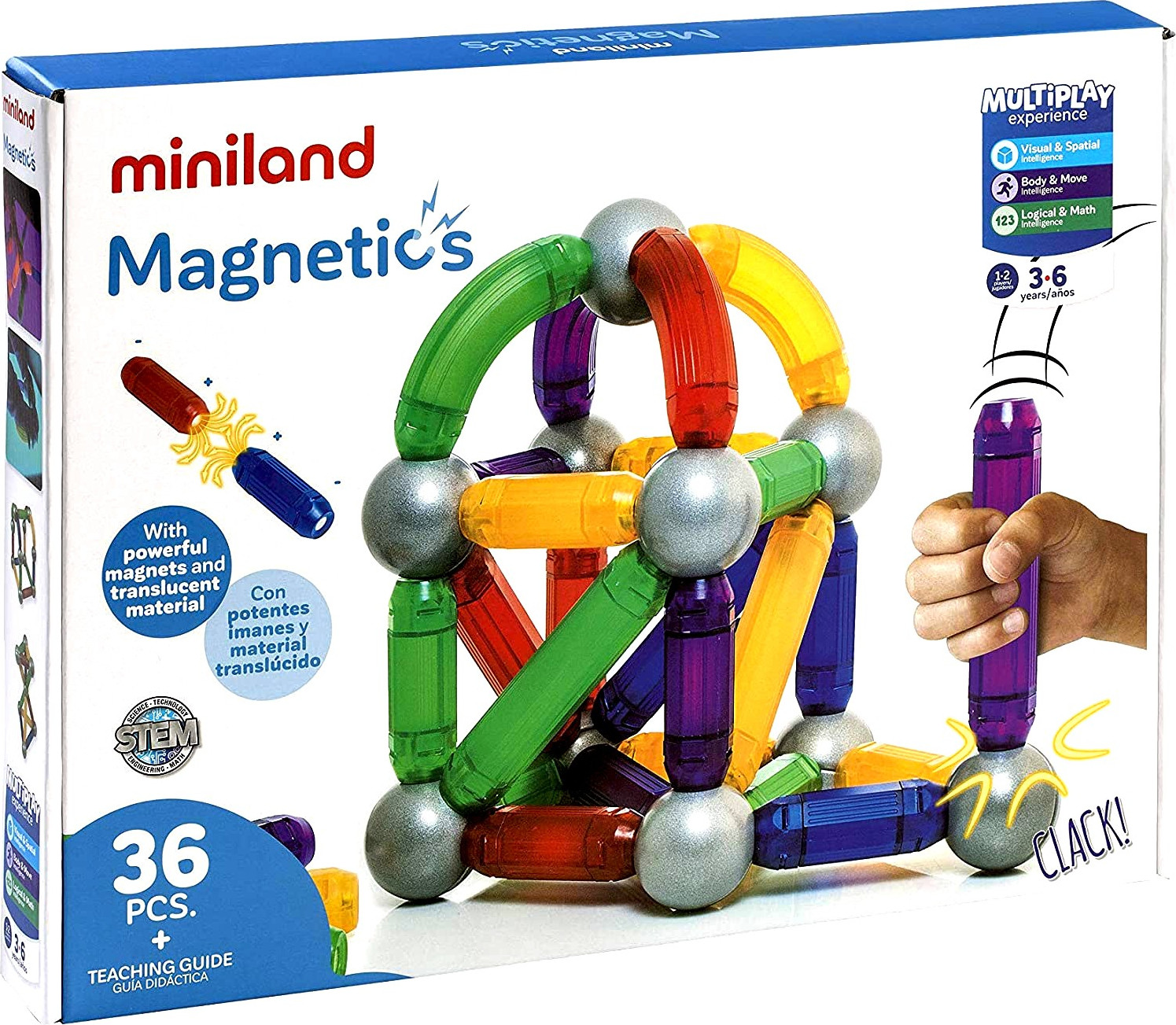 Miniland magnetische constructie miniland-speelset