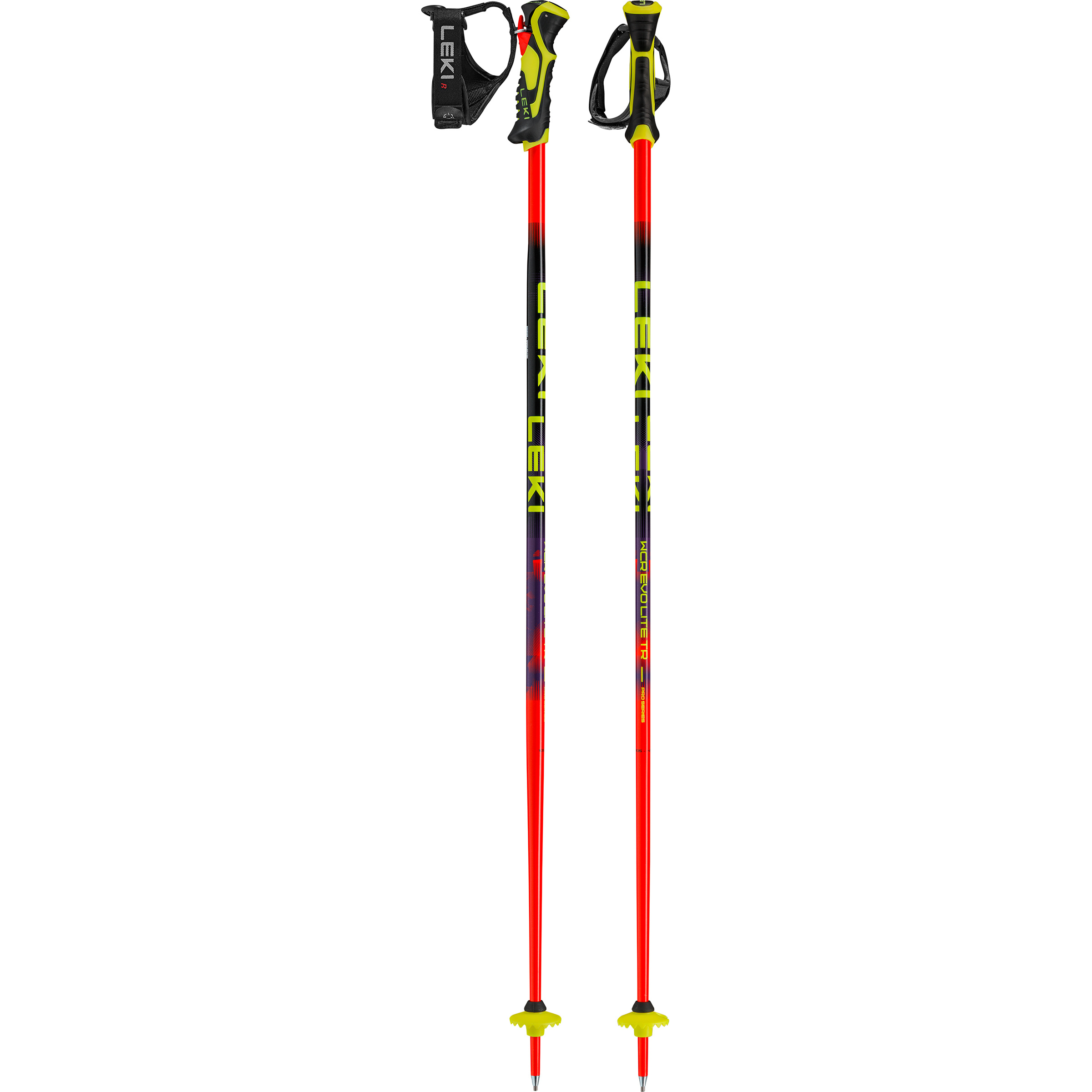 Leki WCR Evo Lite SL TR Skistöcke Kinder Skistöcke orange Größe 115CM Skifahren