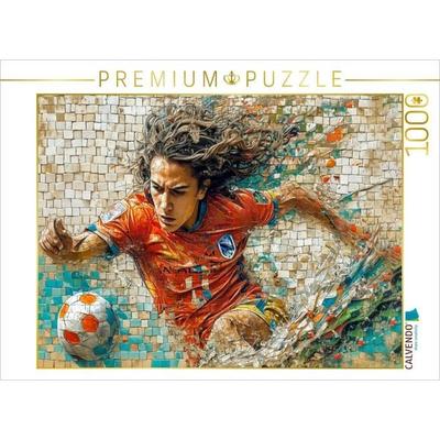 CALVENDO Puzzle Fußball-Leidenschaft | 1000 Teile Lege-Größe 64x48cm Foto-Puzzle für glückliche Stunden, Sonstige von , Calvendo Puzzle
