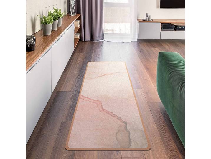 Läufer/Yogamatte Zuckerwatte 183 x 61cm Pink