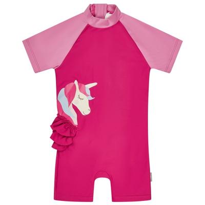 Sterntaler - Kid's Schwimmanzug Einhorn - Lycra Gr 92 rosa