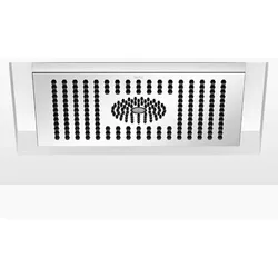 Dornbracht Regenbrause für Deckeneinbau, mit LED-Beleuchtung, 300x240mm, 28044980-47, Farbe: Champagne
