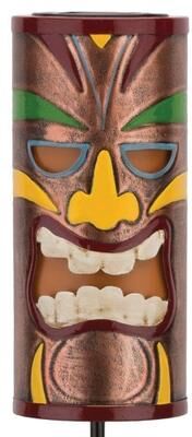 Regal Art & Gift 37 Inch Tiki Solar Stake - Brown