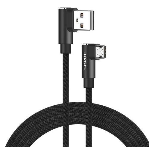 Savio USB A - USB Micro (1 m, USB 2.0) (SAVIO CL-161)