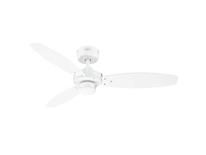 78261 Jet II, moderner 105 cm Deckenventilator von Westinghouse Lighting, Ausführung in Weiß