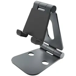 Desire2 Rotatable Stand - Skrivebordsstander for mobiltelefon, tablet - fra 4" til 10" - sort, Tablet Halterung, Schwarz