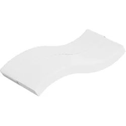 vidaXL Matratze Schaumstoff Mittelweich 90x190 cm