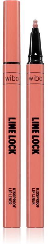 Wibo Line Lock Kissproof Lip Liner Lip Fix with long-lasting effect shade 1 pc