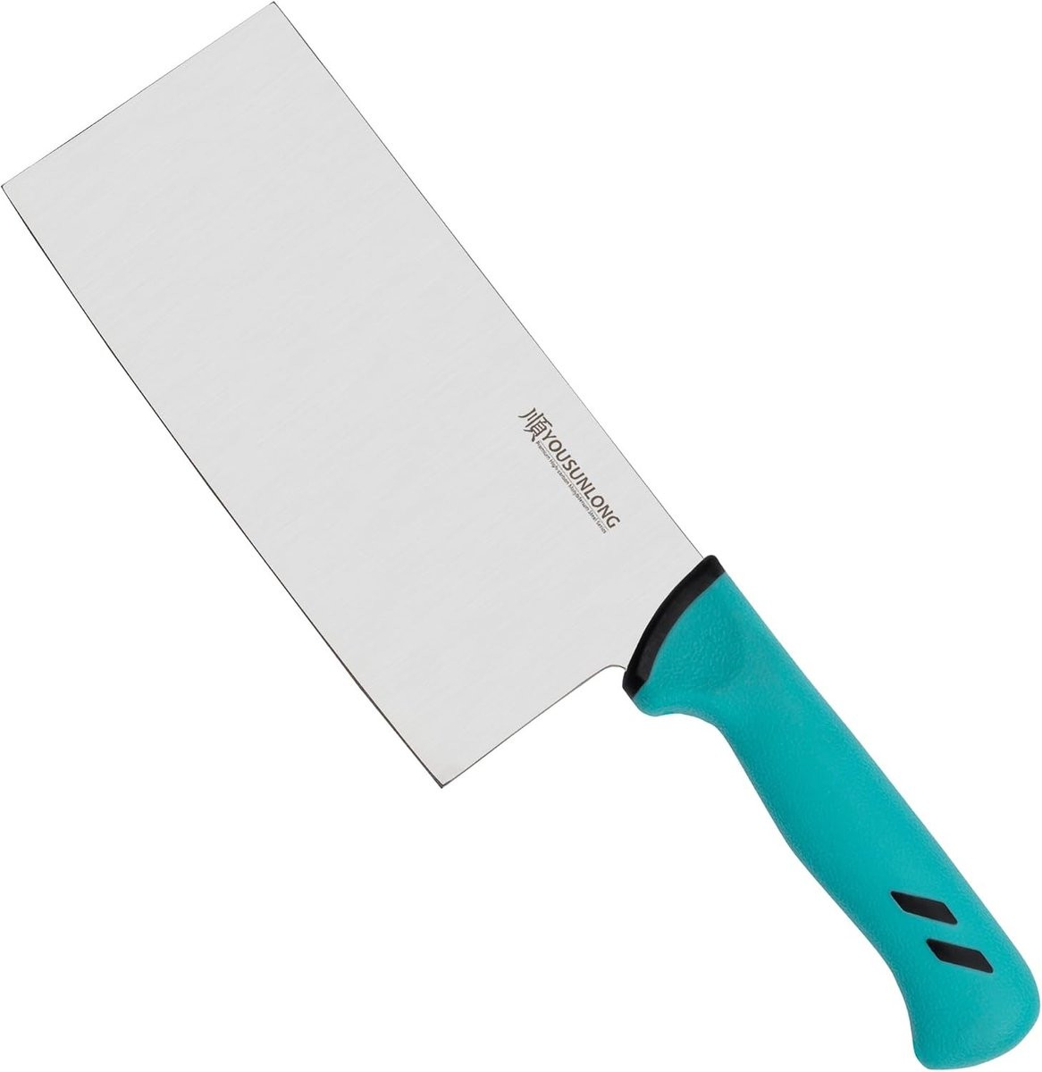 Professioneel chefmes voor vlees en groenten met 203 mm molybdeenstalen lemmet en ergonomisch antislip handvat