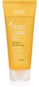 Ziaja Coconut & Orange Vibes gel de duche e banho 200 ml. Coconut & Orange Vibes