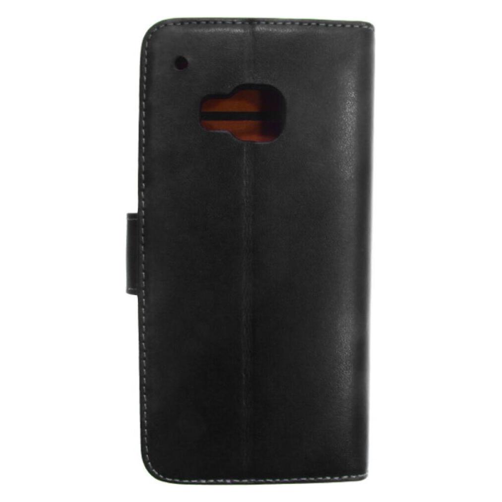 OEM Slim Leather Book Case for HTC M9 - black 4250710561445 (HTC One M9, HTC One M9s) (25445254)