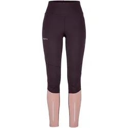 CRAFT ADV Essence Wind Leggings Damen 499726 - dk plum/charm S