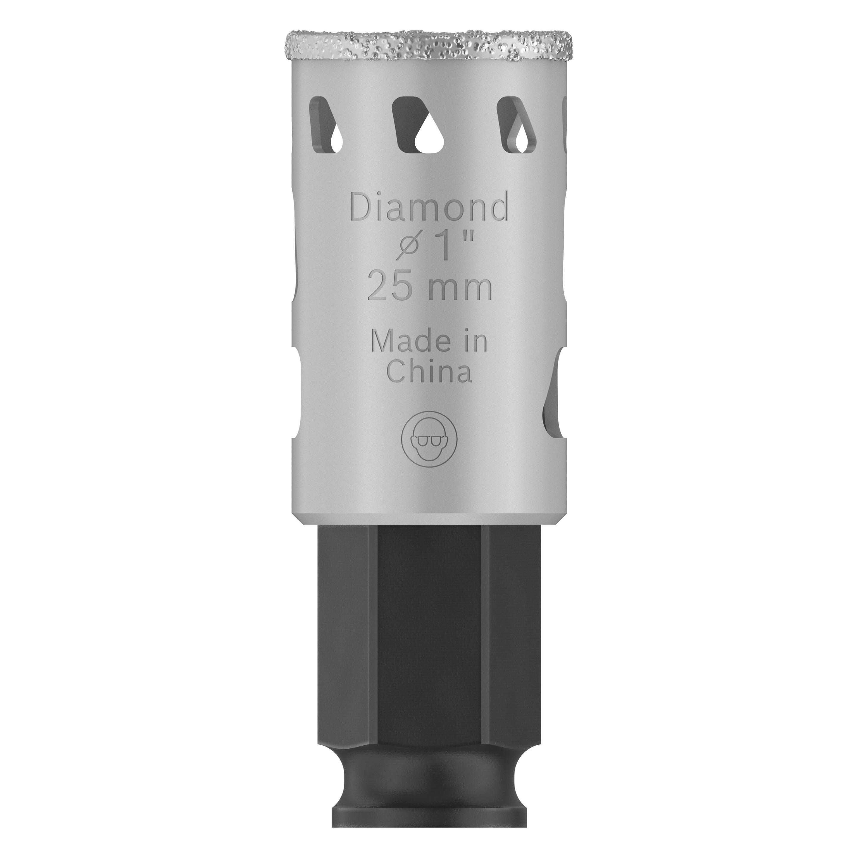 Bosch Professional Zubehör PRO Tile PC Plus Lochsäge, 25 mm, HS (25 mm) (2608901555)