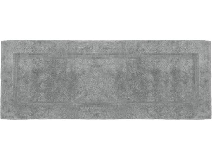 Erwin Müller Badematte, Badteppich Heraklion grau Größe 60x150 cm - Kochfest, für Fußbodenheizung geeignet, 100% Baumwolle (weitere Farben, Größen)