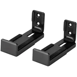 LogiLink Soundbar-Wandhalterung, für 9–15,4 cm Breite, bis 15 kg, Schwarz