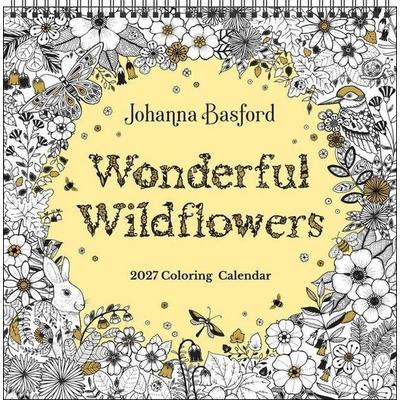 Johanna Basford 2027 Coloring Wall Calendar