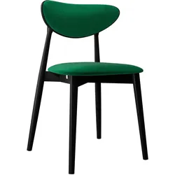 WOHNZIMMER STUHL KT65/C, Holzfarbe: Schwarz