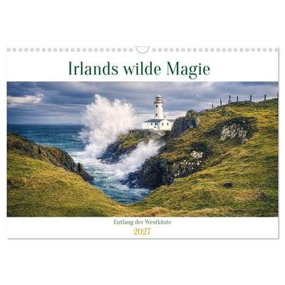 Irlands wilde Magie – Entlang der Westküste (Wandkalender 2027 DIN A3 quer), CALVENDO Monatskalender