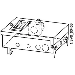 Siemens Dig Industr. Abgangskasten 32A 3-polig S33+1x5pol BD2-AK2X/CEE325S33