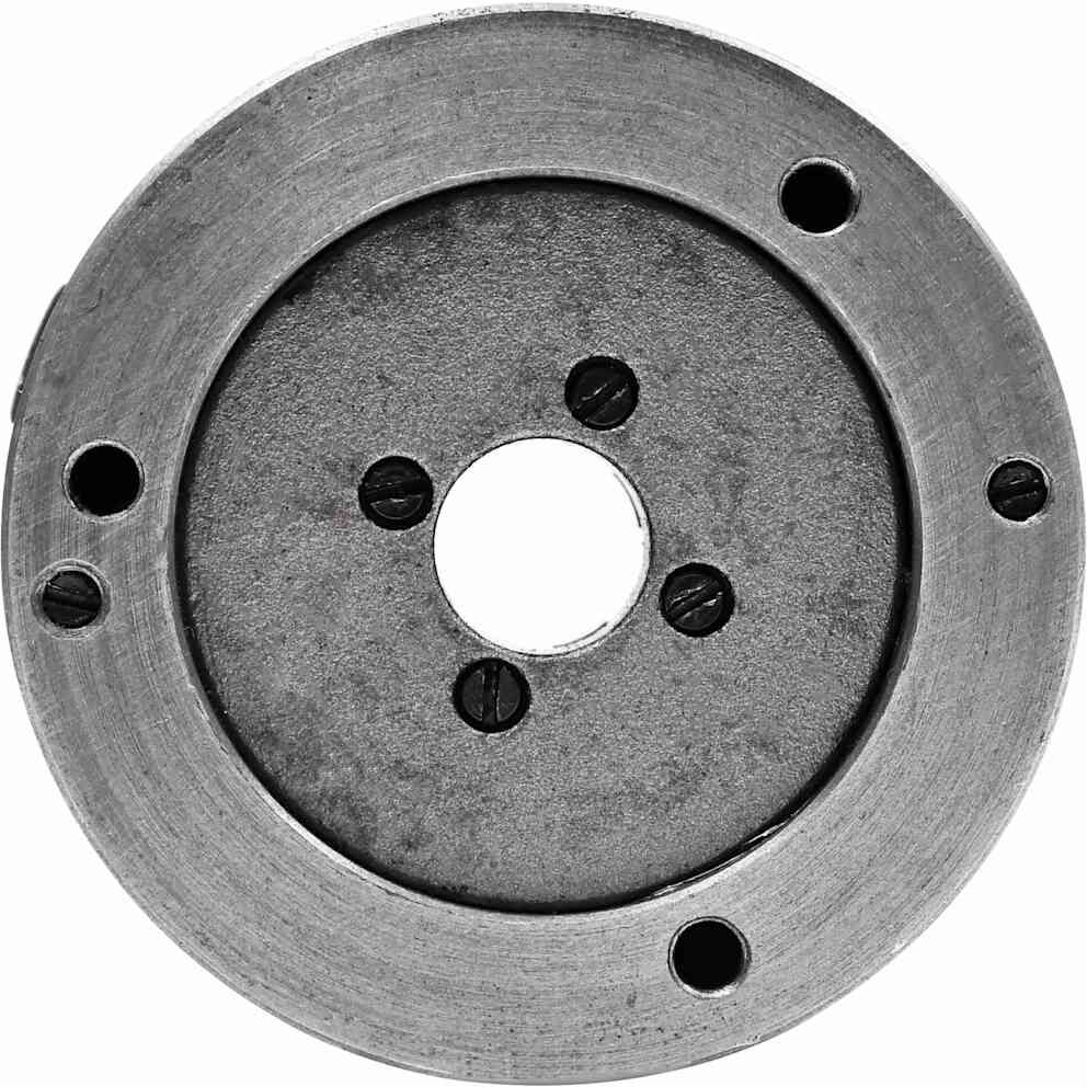 vidaXL Mandrin de tour auto-centrant à 4 mâchoires 80 mm Acier K12 80