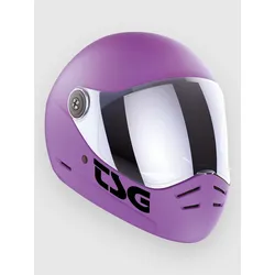 TSG Pass 2.0 Solid Color +Bonus Visor Helm satin royal liac Gr. XL