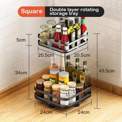 Inspire Essentials 360 Rotating Spice Organizer Turntable 5