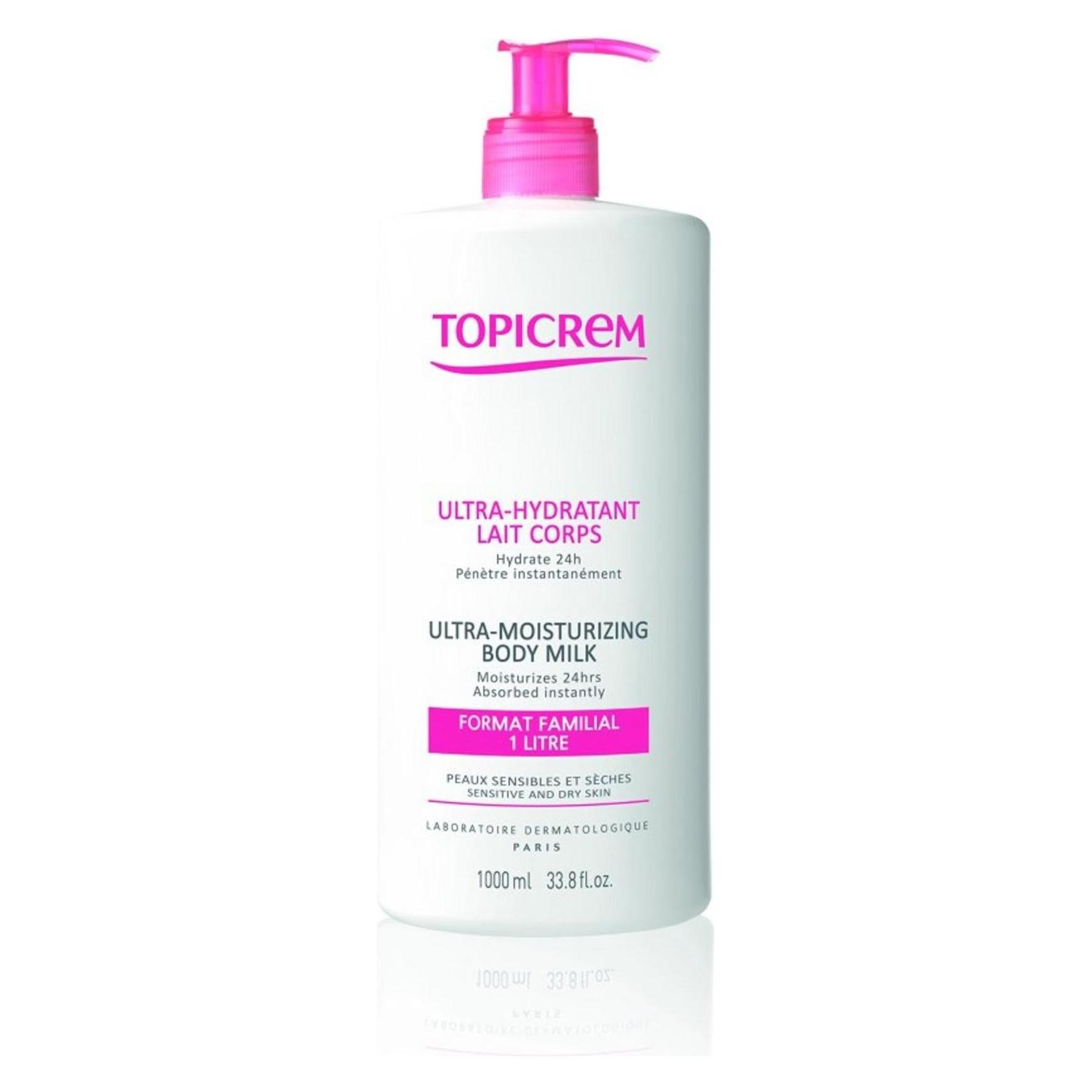Topicrem Ultra Hidratante (Körpercreme, Körpermilch, 1000 ml) (3700281702576)