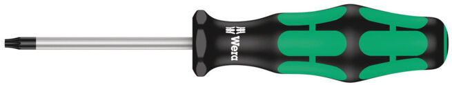 Tournevis TX 367 BO TX 9 x 60 mm TX 9 L.60mm L.tot.141mm av.alésage manche ; Wera (05138259001)