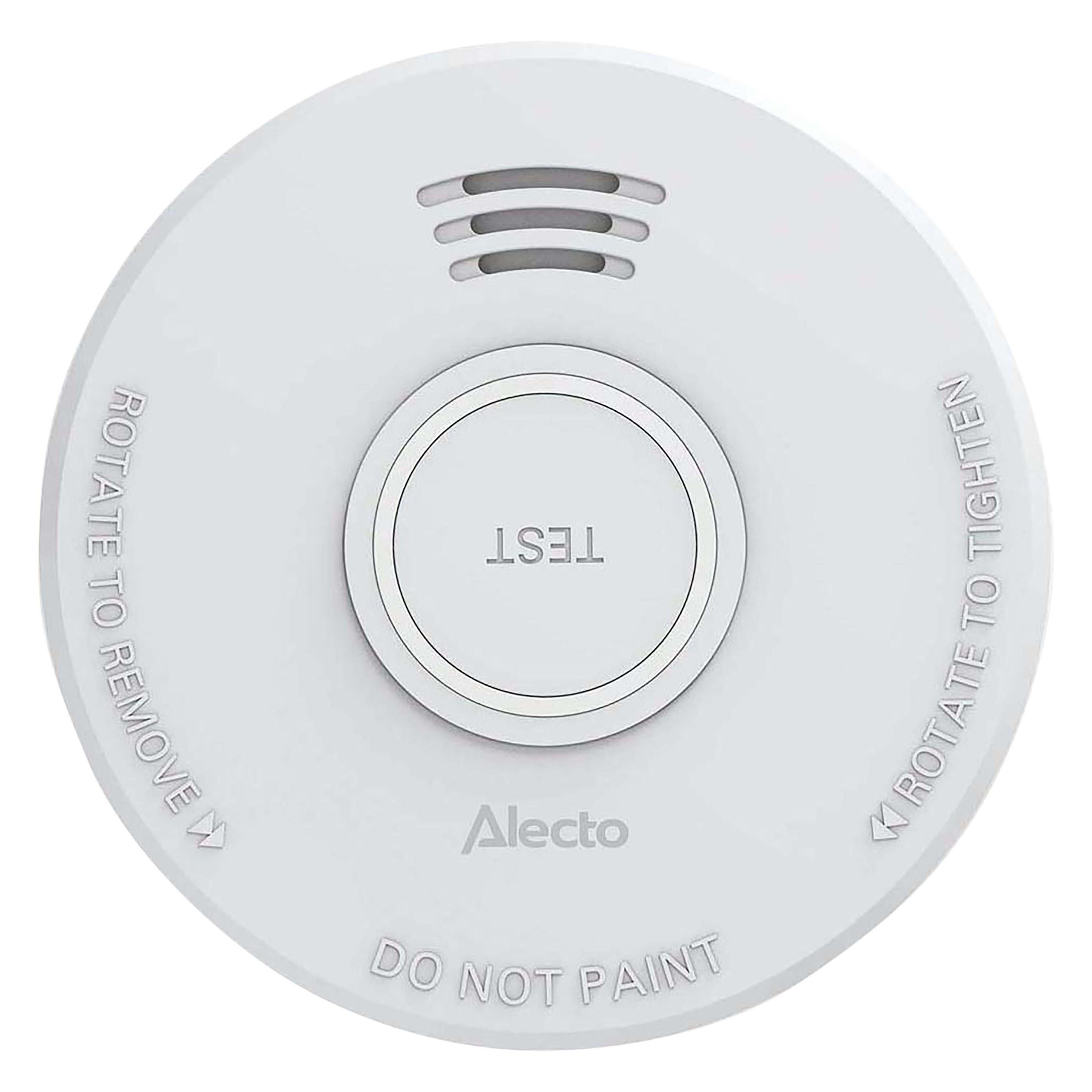Alecto Stand-Alone-Rauchmelder mit 1-Jahres-Batterie 5 Stück (SD110 5X)