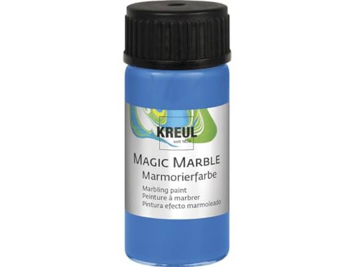 KREUL 73211 Magic Marble marmerverf, 20 ml, blauw