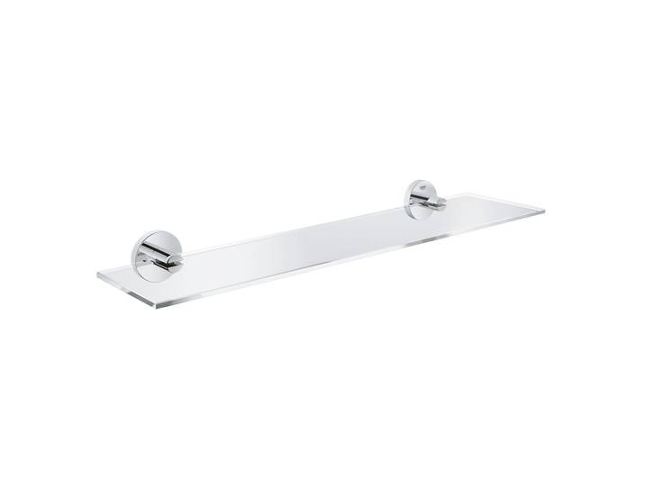 GROHE Essentials, Chrom, Transparent, Glas, Metall, Schrauben, 600 mm