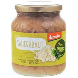 NurPuur Sauerkraut demeter 350g