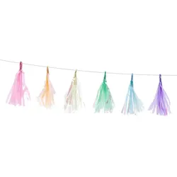 Tassel Girlande pastell